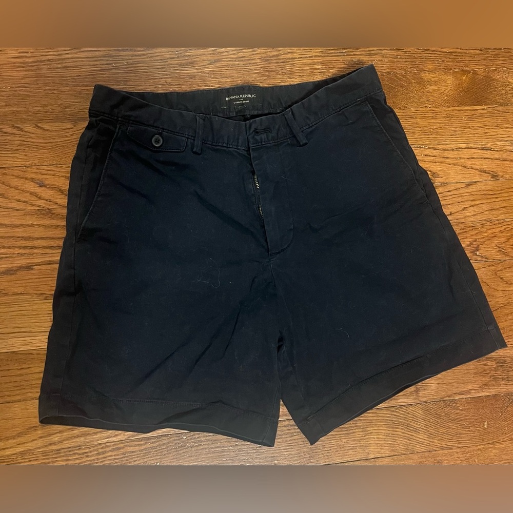 Black Casual Banana Republic Shorts